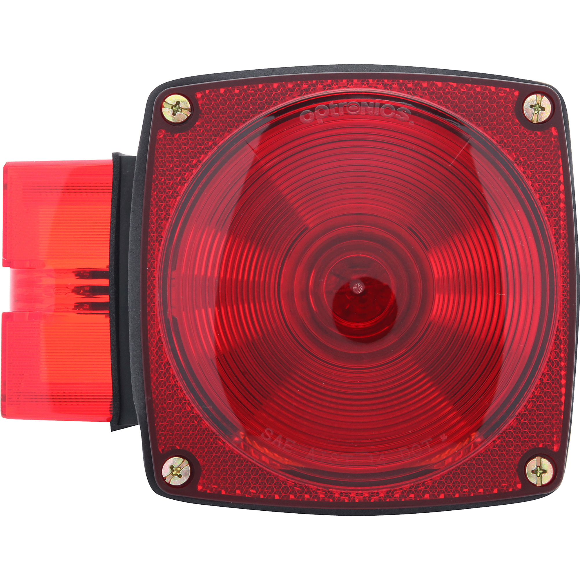 SUBMERSIBLE RED STUD MNT TAIL LIGHT; DRIVER SIDE